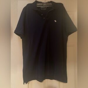 Abercrombie & Fitch Navy Blue Men’s Polo Shirt